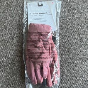 Lululemon Fleece Lined Insulated Gloves